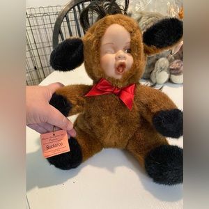 Horse stuffy porcelain face